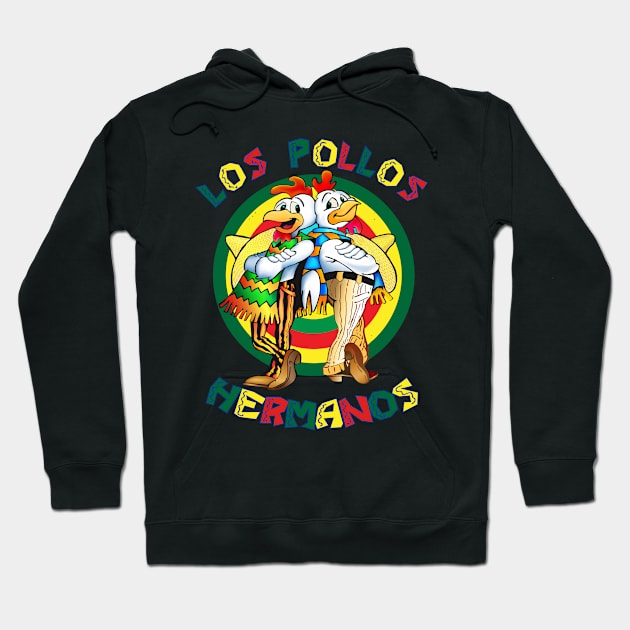 Los Pollos Hermanos Rasta Hoodie by den.make